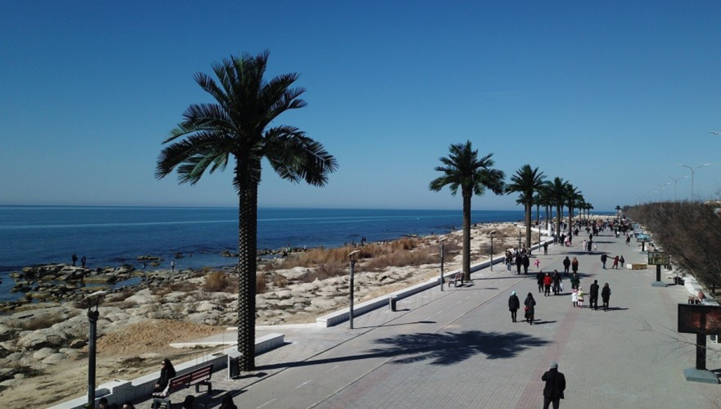 Aktau, percutian pantai terbaik